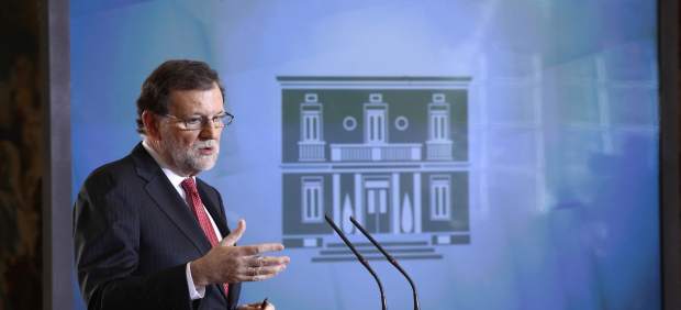 Rajoy comparece en la Moncloa