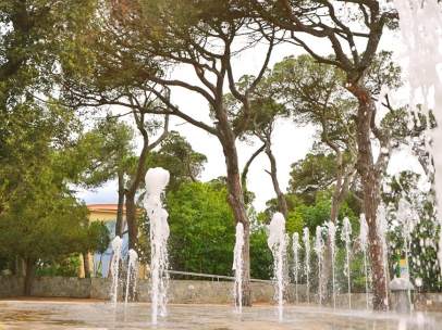 Fuentes interactivas del Tibidabo