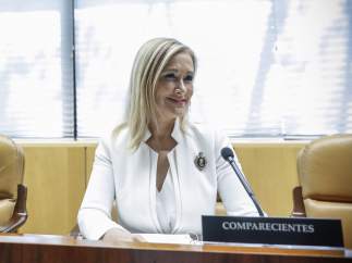Cristina Cifuentes en la comisión de investigación