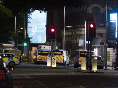¡Policía en el London Bridge