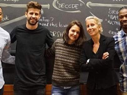 Gerard Piqué y Katie Holmes