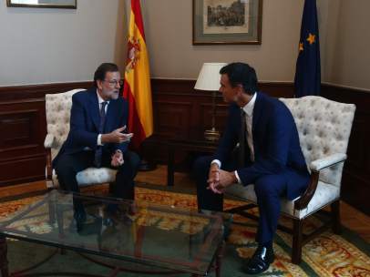 Mariano Rajoy y Pedro Sánchez.