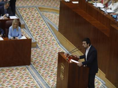 Ramón Espinar interviene en la moción de censura contra Cifuentes