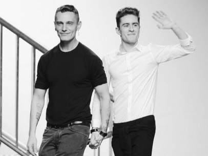Pelayo Díaz y David Delfín