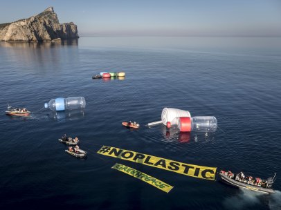 Denunciando la contaminación marina