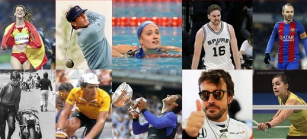 Mejores deportistas españoles