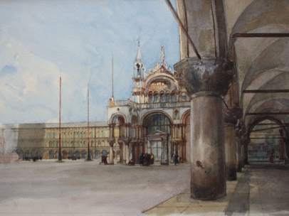 Plaza de San Marcos, de Eugenio Lucas Velázquez