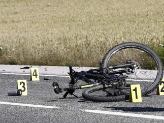 Ciclistas atropellados