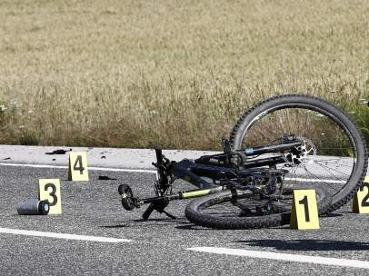 Ciclistas atropellados