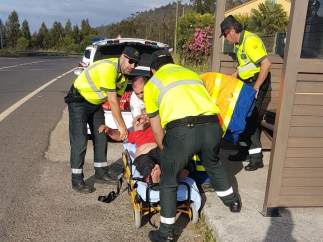 Controles de la Guadia Civil de Tráfico de A Coruña