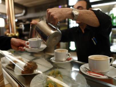 Trabajador, Trabajando, Camarero, Bar, Autónomo, Consumo, Cafetería, Café