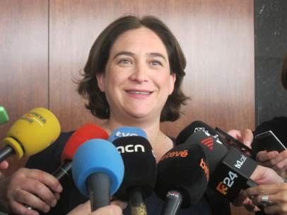 La alcaldesa de Barcelona, Ada Colau