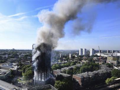 Incendio en Londres