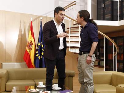 Pedro Sánchez y Pablo Iglesias