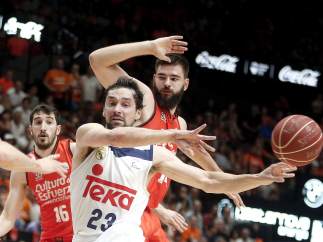 Sergio Llull, ante la oposición valencianista