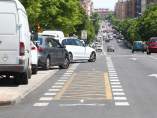 Carril calle Aquitania Carril calle Aquitania