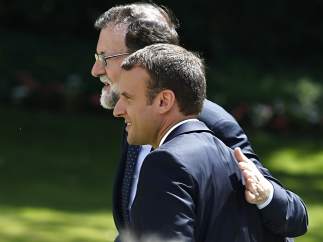 Rajoy y Macron