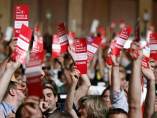 Votación en el congreso del PSOE Votación en el congreso del PSOE
