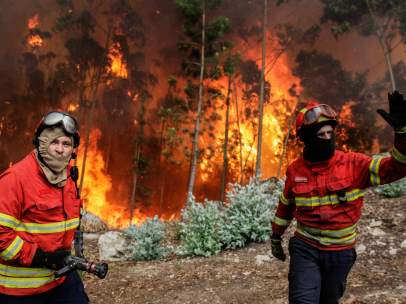 Incendio en Portugal