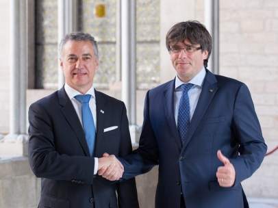 Iñigo Urkullu y Carles Puigdemont.