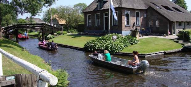 Giethoorn, en Holanda Giethoorn, en Holanda