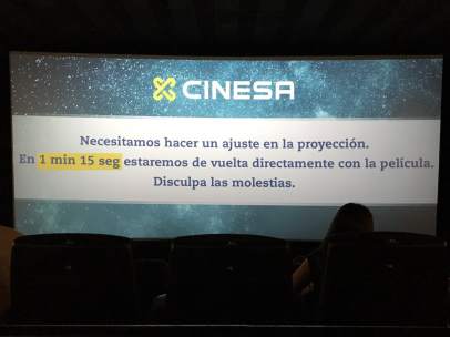 Rótulo de Cinesa