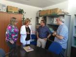 Visita al centro de drogodependencias de Andújar