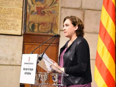 La alcaldesa de Barcelona, Ada Colau