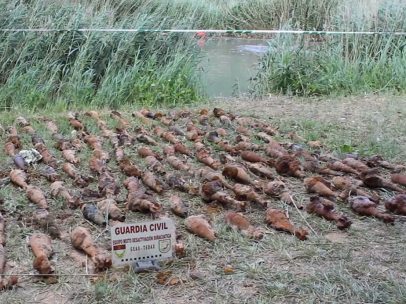 Arsenal de bombas de la Guerra Civil