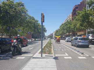 Avenida Paral·lel de Barcelona.