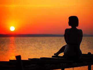 Amanecer en la playa