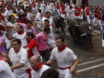 Segundo encierro de Sanfermines