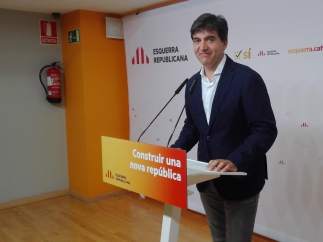 El portavoz de ERC, Sergi Sabrià.