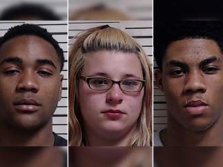 Ezzie Johnson, Haleigh Alexis Hudson y Kadari Booker