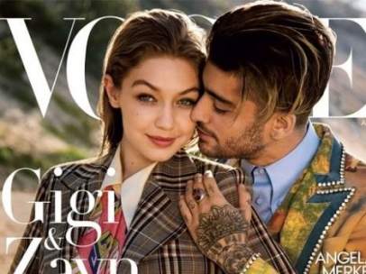 Zayn Malik y Gigi Hadid en 'Vogue'