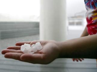 Granizo en Bilbao