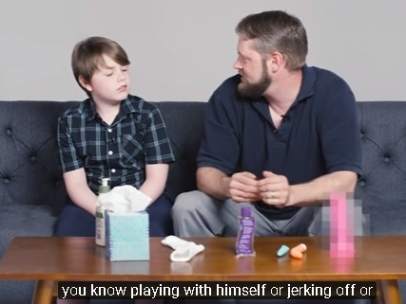 Vídeo sobre la masturbación