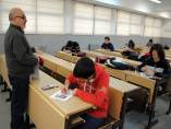 ESTUDIANTES, PROFESOR, AULA, CLASE, UCLM, EXÁMEN, SELECTIVIDAD, APRENDIZAJE