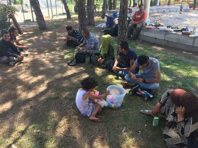 Refugiados en Madrid