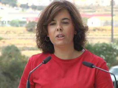 Soraya: "Rajoy declarará con la mejor disposición"