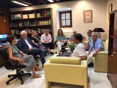 Reunión del PP con propietarios del sector F.