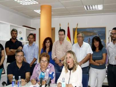 La alcaldesa de Isla Cristina, Antonia Grao.
