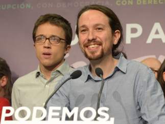 PABLO IGLESIAS E ÍÑIGO ERREJÓN