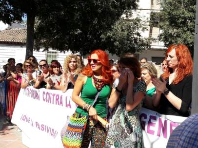 Concentración en apoyo a Juana Rivas