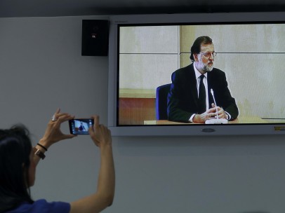 Rajoy testifica por los hechos de la Gürtel