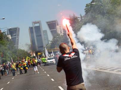 Huelga de taxistas contra las licencias VTC