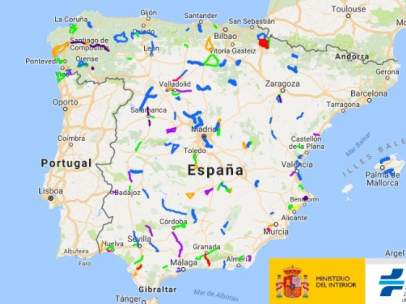 Rutas ciclistas seguras en España