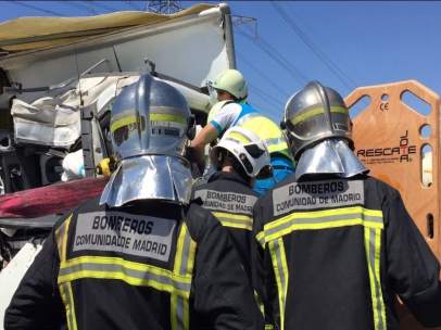 Accidente de tráfico en la A-1