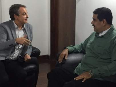 Zapatero y Maduro