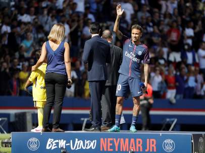 Neymar, en París